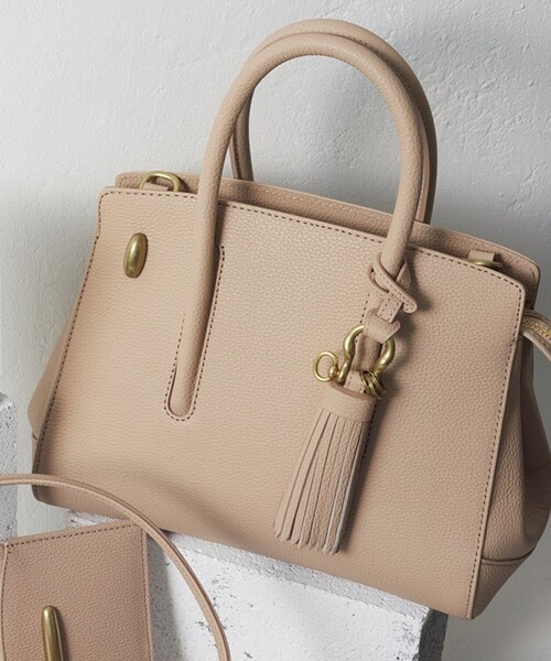 TOFF&LOADSTONE(トフアンドロードストーン)の「【WEB限定】タッセルチャーム ライトシュリンク(キーケース/キーアクセサリー・レディース・ホワイト系/ベビーピンク/サンドベージュ/チャコールグレー・00)」の14枚目の写真