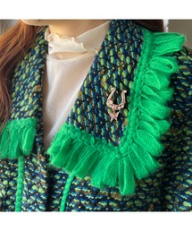 ANNA SUI&ティンカーベルブロ−チ ANNA SUI（アナスイ）の「牛モチーフ ブローチ（ブローチ