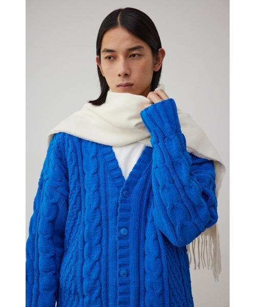 パラスパレス　ヴーム vmマフラー　ウール　ブルー　未使用品 LOVELESS - LOVELESS / ラブレス | フリンジ ストール マフラー