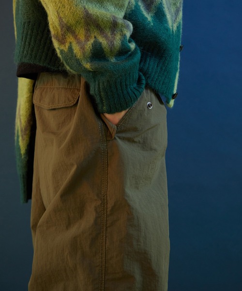 NUMBER (N)INE(ナンバーナイン)の「NUMBER (N)INE/ナンバーナイン MICRO RIP-STOP WIDE OVER PANTS(カーゴパンツ・メンズ・ブラック/カーキ・2/3/4)」の8枚目の写真