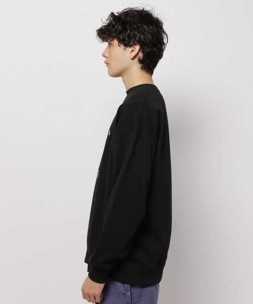 niko and...（ニコアンド）の「アソート刺しゅう裏毛プルオーバー（スウェット・メンズ・ブラック/ブルー/オフホワイト・MEDIUM/LARGE）」の11枚目の写真