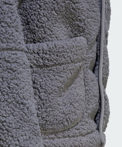 adidas(アディダス)の「アディダス アドベンチャー ポーラーフリース ジャケット / アディダスオリジナルス adidas Originals(ナイロンジャケット・メンズ・ベージュ/グレー・X-LARGE/MEDIUM/XX-LARGE/3XL/SMALL/LARGE/X-SMALL)」の5枚目の写真