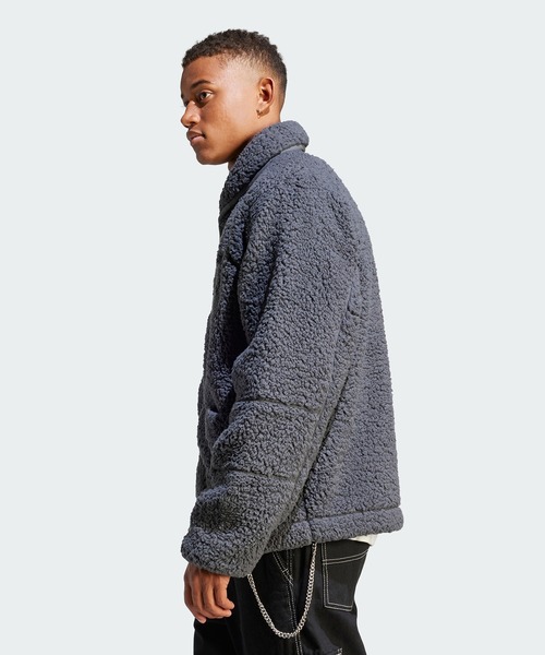 adidas(アディダス)の「アディダス アドベンチャー ポーラーフリース ジャケット / アディダスオリジナルス adidas Originals(ナイロンジャケット・メンズ・ベージュ/グレー・X-LARGE/MEDIUM/XX-LARGE/3XL/SMALL/LARGE/X-SMALL)」の7枚目の写真