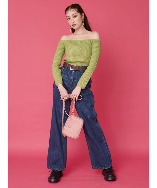 EVRIS（エヴリス）の「スクエアバックルベルト（ベルト・レディース・ブラック/ブラウン・FREE）」の8枚目の写真