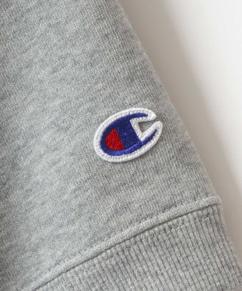 Champion(チャンピオン)の「Champion(チャンピオン)半袖スウェットトレーナー レディース/プルオーバートップス(スウェット・レディース・オフホワイト/ネイビー/グレー/ブラック/ナチュラル/ライトブルー/サーモンピンク/イエロー/ブルー系/ブラウン・L/M)」の20枚目の写真