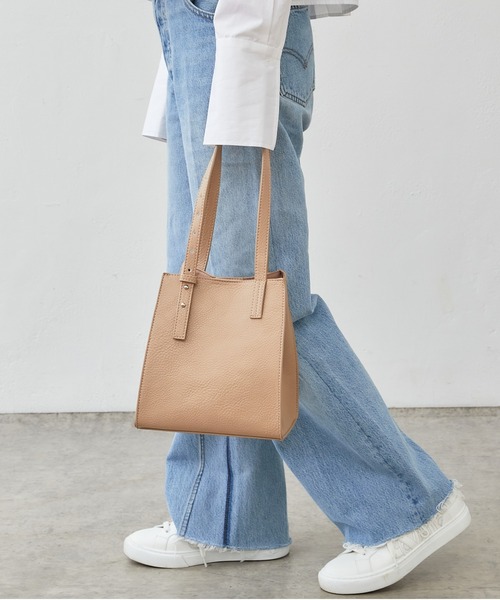 Actually（アクチュアリー）の「ソフトフェイクレザー ミニトート