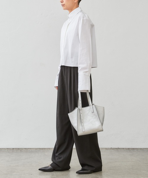 Actually（アクチュアリー）の「ソフトフェイクレザー ミニトート