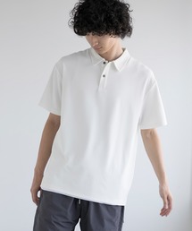 aimoha(�A�C���n)��aimoha men SIMPLE POLO SHIRT �n�[�t�{�^�� ���� �|���V���c (SS)(�|���V���c)