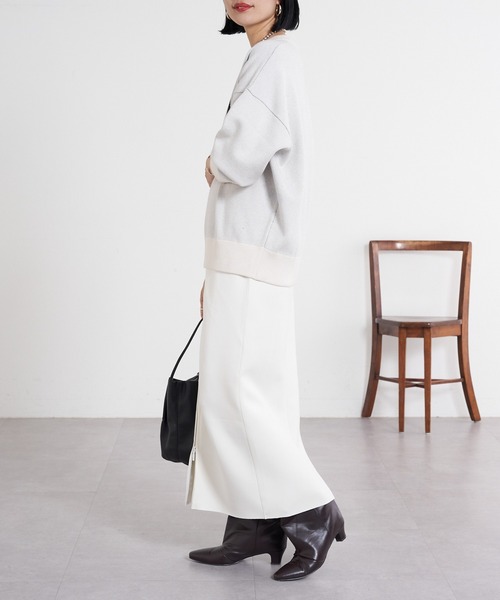 SHENERY（シーナリー）の「ダブルZIPポンチタイトスカート（スカート・レディース・アイボリー/ブラック・38/36）」の21枚目の写真