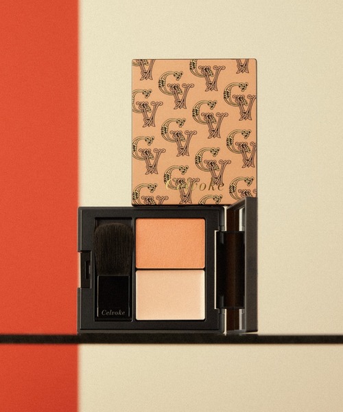 Celvoke(セルヴォーク)の「Celvoke / ポリフォニック ブラッシュ EX02・06(チーク・レディース・EX01 ピンキッシュテラコッタ/EX02 フレンチピーチ/06 デザートサンセット(限定デザイン)・FREE)」の6枚目の写真
