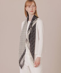 MACKINTOSH LONDON（マッキントッシュ ロンドン）の「【エクラ掲載】ラインバスケットループドスカーフ（バンダナ/スカーフ）」