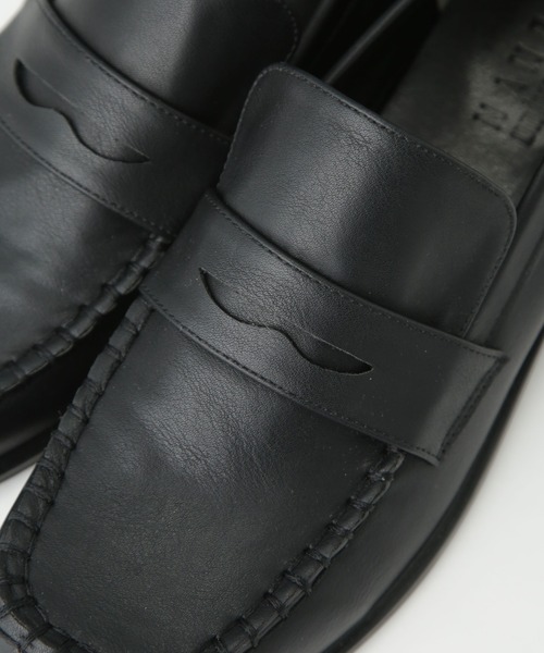 NANO universe（ナノユニバース）の「コインローファー（ローファー・レディース・ブラック・38/36/37）」の5枚目の写真