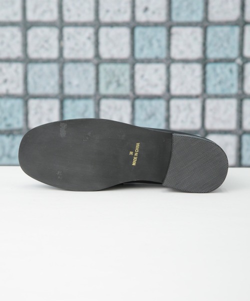 NANO universe（ナノユニバース）の「コインローファー（ローファー・レディース・ブラック・38/36/37）」の8枚目の写真