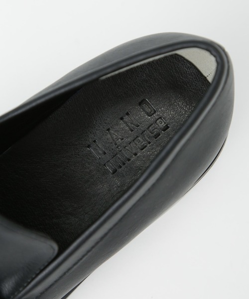 NANO universe（ナノユニバース）の「コインローファー（ローファー・レディース・ブラック・38/36/37）」の9枚目の写真