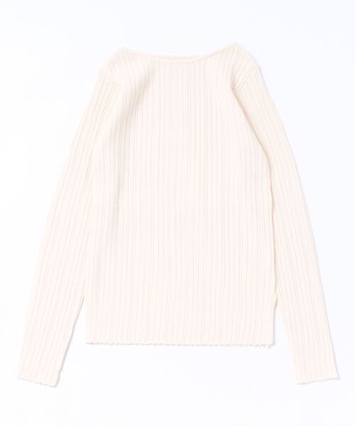 Doux archives（ドゥアルシーヴ）の「マルチリブニット（ニット/セーター・レディース・アイボリー/グレイッシュベージュ/ブラック・FREE）」の18枚目の写真