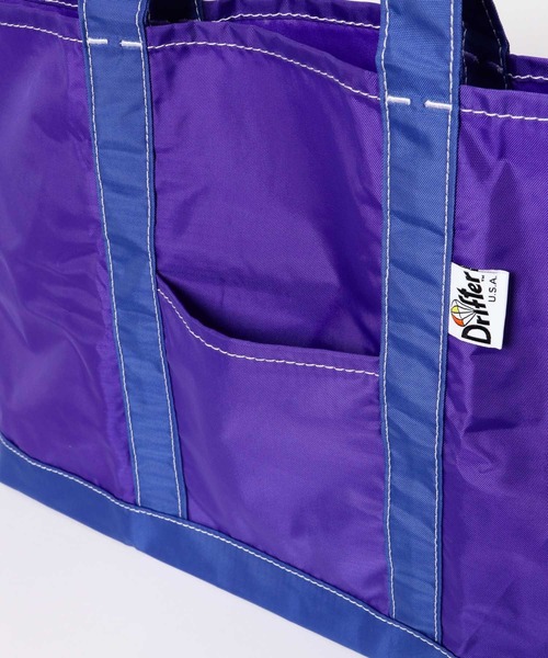 Drifter（ドリフター）の「DRIFTER　BUCKEYE TOTE（トートバッグ・レディース・ブルー/ブラック/モカ・ONE）」の7枚目の写真