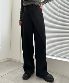 セール】ウールギャバジンタックストレートパンツ（その他パンツ