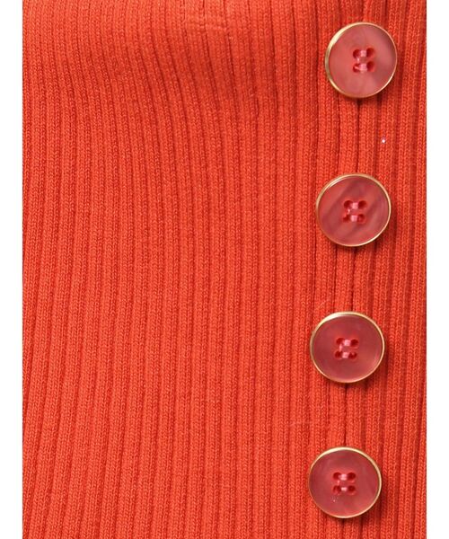 dazzlin（ダズリン）の「クロップドオフショルニットプルオーバー（ニット/セーター・レディース・オフホワイト/グレー/ブラック/ピンク/オレンジ・FREE）」の11枚目の写真