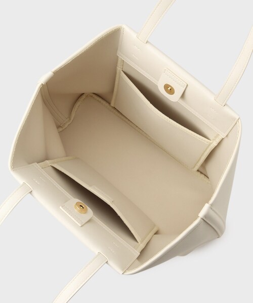 UNTITLED（アンタイトル）の「◆フレキシブルトート（トートバッグ・レディース・ブラック/ライトベージュ・99）」の6枚目の写真