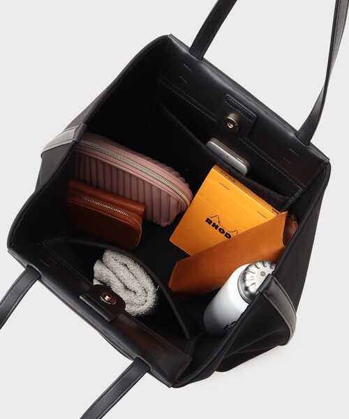 UNTITLED（アンタイトル）の「◆フレキシブルトート（トートバッグ・レディース・ブラック/ライトベージュ・99）」の7枚目の写真