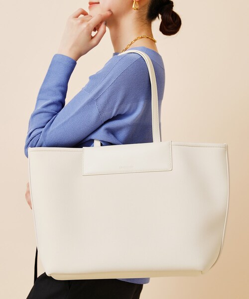 UNTITLED（アンタイトル）の「◆フレキシブルトート（トートバッグ・レディース・ブラック/ライトベージュ・99）」の9枚目の写真