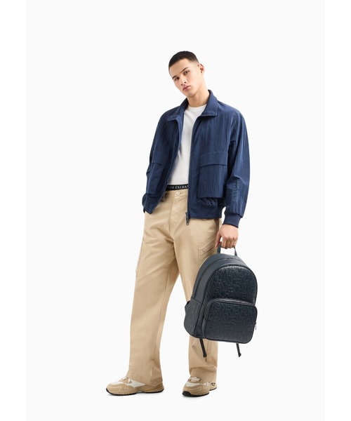 ARMANI EXCHANGE（アルマーニエクスチェンジ）の「【A|X アルマーニ エクスチェンジ】デザインロゴ　半袖クルーネックTシャツ/REGULAR（Tシャツ/カットソー・メンズ・ホワイト/ブラック/グレー・LARGE/MEDIUM/SMALL/X-LARGE/X-SMALL/XX-LARGE）」の5枚目の写真