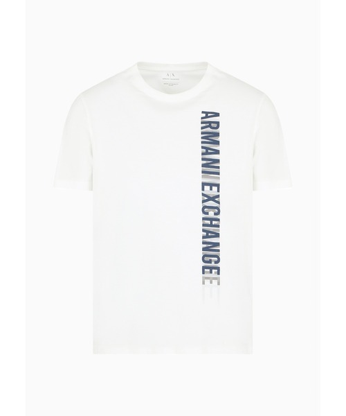 ARMANI EXCHANGE（アルマーニエクスチェンジ）の「【A|X アルマーニ エクスチェンジ】デザインロゴ　半袖クルーネックTシャツ/REGULAR（Tシャツ/カットソー・メンズ・ホワイト/ブラック/グレー・LARGE/MEDIUM/SMALL/X-LARGE/X-SMALL/XX-LARGE）」の6枚目の写真