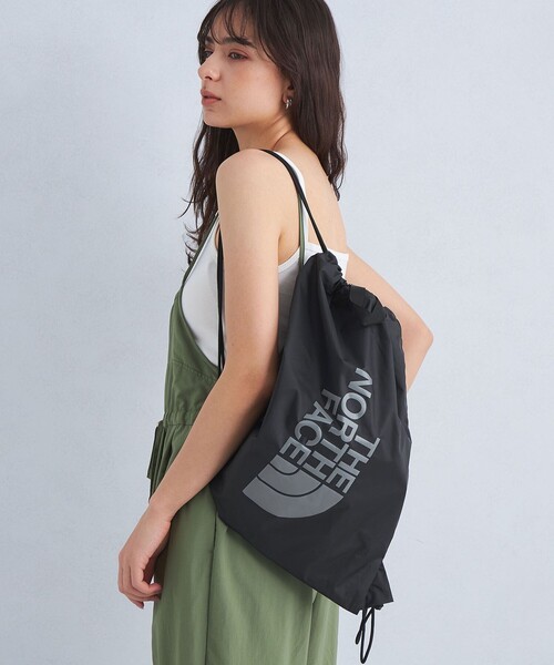 THE NORTH FACE(ザノースフェイス)の「<THE NORTH FACE>ピーエフサックパック 13L / リュック(バックパック/リュック・レディース・オフホワイト/ブラック・FREE)」の2枚目の写真
