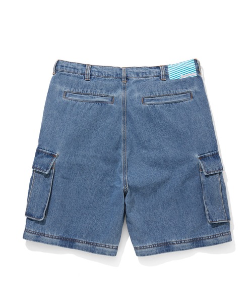 ICECREAM(アイスクリーム)の「2WAY WASHED DENIM CARGO PANTS(カーゴパンツ・メンズ・ライトブルー/ブラック/その他/ブルー・MEDIUM/LARGE/X-LARGE/SMALL)」の22枚目の写真