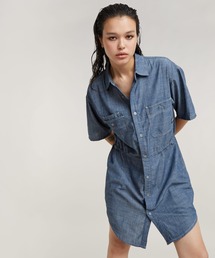 Gスターワンピース G-STAR RAW ワンピース E Moto Uniform Dress : ZOZOTOWN Yahoo