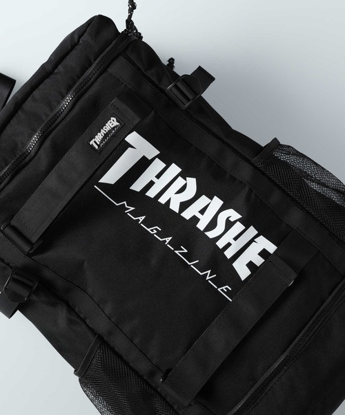 THRASHER（スラッシャー）の「【THRASHER】ボックスバックパック（バックパック/リュック・メンズ・ブラック・ONE SIZE）」の11枚目の写真