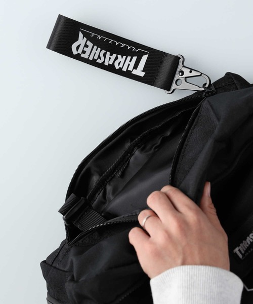 THRASHER（スラッシャー）の「【THRASHER】ボックスバックパック（バックパック/リュック・メンズ・ブラック・ONE SIZE）」の17枚目の写真