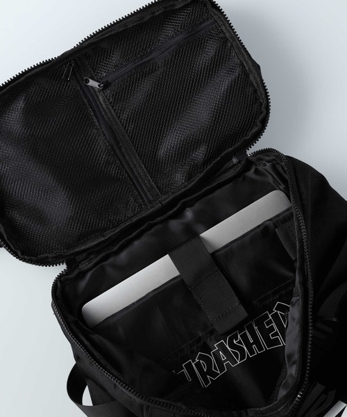 THRASHER（スラッシャー）の「【THRASHER】ボックスバックパック（バックパック/リュック・メンズ・ブラック・ONE SIZE）」の21枚目の写真