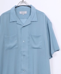 Willow Fabric Open Collar Shirt/楊柳 オープンカラーシャツ メンズ レディース