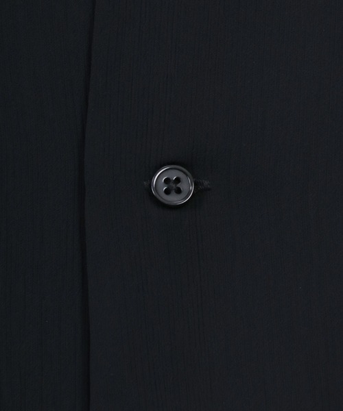ANPAS（アンパス）の「Willow Fabric Open Collar Shirt/楊柳 オープンカラーシャツ メンズ レディース（シャツ/ブラウス・メンズ・ライトグリーン/ホワイト/サックスブルー/ブラック・LL/L/M）」の17枚目の写真