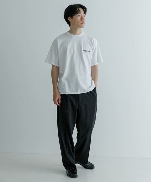 Russell Athletic（ラッセルアスレティック）の「『別注』RUSSELLATHLETIC×UR　SHORT-SLEEVE T-SHIRTS（Tシャツ/カットソー・メンズ・ホワイト系その他/ホワイト/ブラック系その他/ブラック・MEDIUM/LARGE）」の6枚目の写真