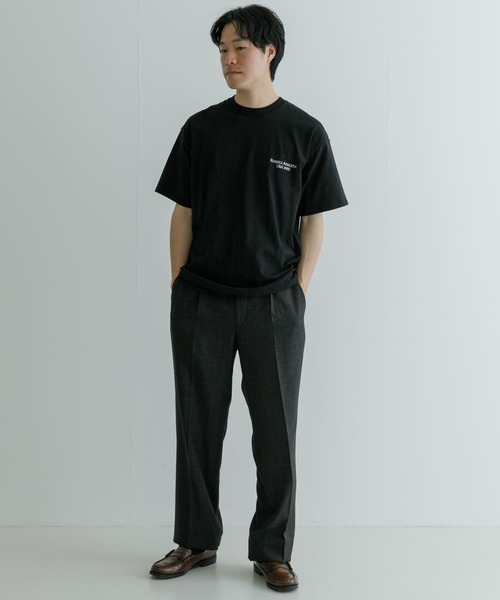 Russell Athletic（ラッセルアスレティック）の「『別注』RUSSELLATHLETIC×UR　SHORT-SLEEVE T-SHIRTS（Tシャツ/カットソー・メンズ・ホワイト系その他/ホワイト/ブラック系その他/ブラック・MEDIUM/LARGE）」の11枚目の写真