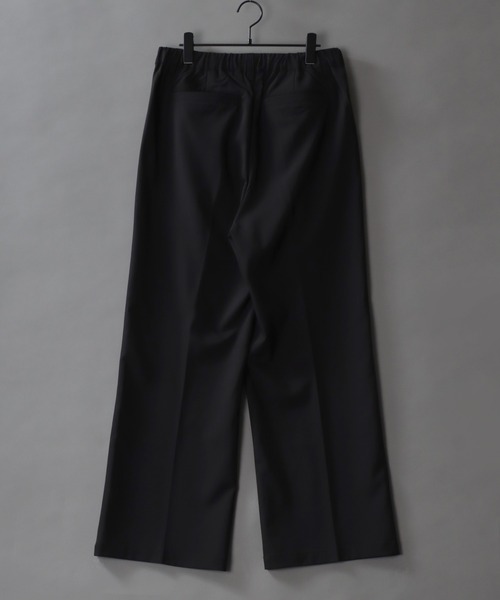 SITRY（シトリー）の「SITRY 1Tuck Drape Semi Wide Straight Pants/別注 1タック ドレープ セミワイド ストレートパンツ スラックス（スラックス・メンズ・ホワイト/モカ/チャコール/ブラック/アイボリー・S/L/M/LL）」の8枚目の写真