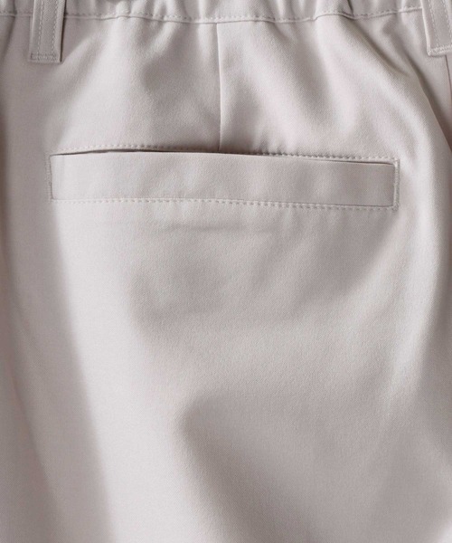 SITRY（シトリー）の「SITRY 1Tuck Drape Semi Wide Straight Pants/別注 1タック ドレープ セミワイド ストレートパンツ スラックス（スラックス・メンズ・ホワイト/モカ/チャコール/ブラック/アイボリー・S/L/M/LL）」の13枚目の写真