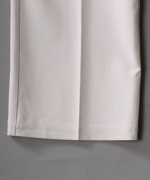 SITRY（シトリー）の「SITRY 1Tuck Drape Semi Wide Straight Pants/別注 1タック ドレープ セミワイド ストレートパンツ スラックス（スラックス・メンズ・ホワイト/モカ/チャコール/ブラック/アイボリー・S/L/M/LL）」の14枚目の写真