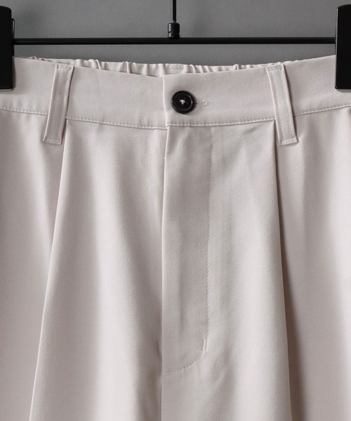 SITRY（シトリー）の「SITRY 1Tuck Drape Semi Wide Straight Pants