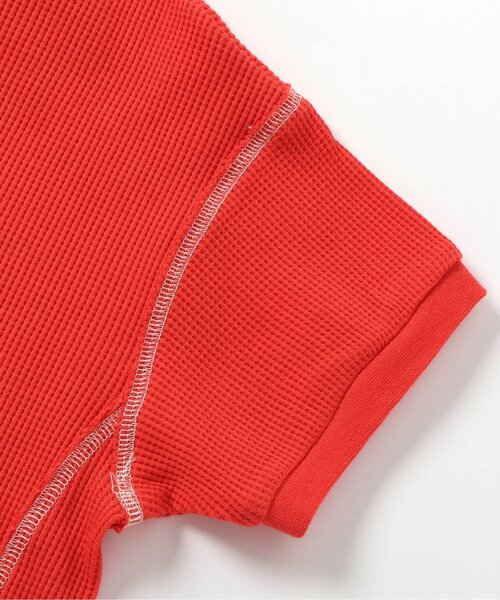 BREEZE（ブリーズ）の「WEB限定 ワッフルTシャツ（Tシャツ/カットソー・キッズ・レッド/ブラック/オフホワイト・80/90/100/110/120/130/140）」の17枚目の写真