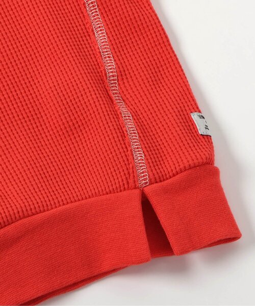 BREEZE（ブリーズ）の「WEB限定 ワッフルTシャツ（Tシャツ/カットソー・キッズ・レッド/ブラック/オフホワイト・80/90/100/110/120/130/140）」の18枚目の写真