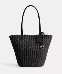 COACH（コーチ）の「スモール ストロー トート（かごバッグ）（かご