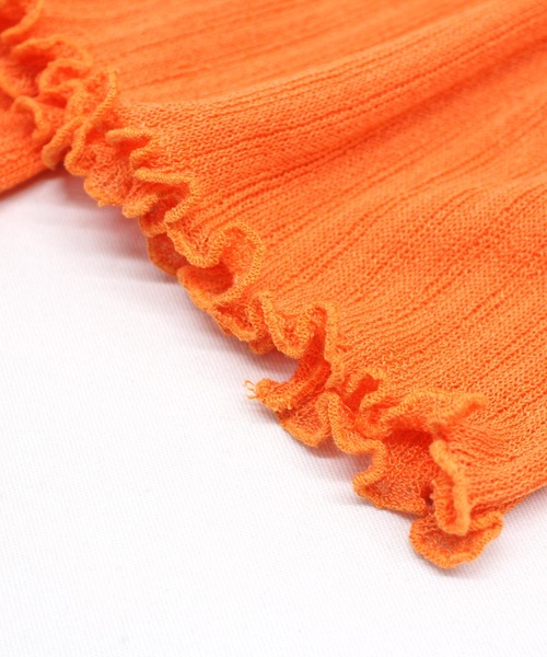 RNA(アールエヌエー)の「R4212 シアーフレアレギンス(その他パンツ・レディース・ブラック/オレンジ/ライム・MEDIUM)」の18枚目の写真