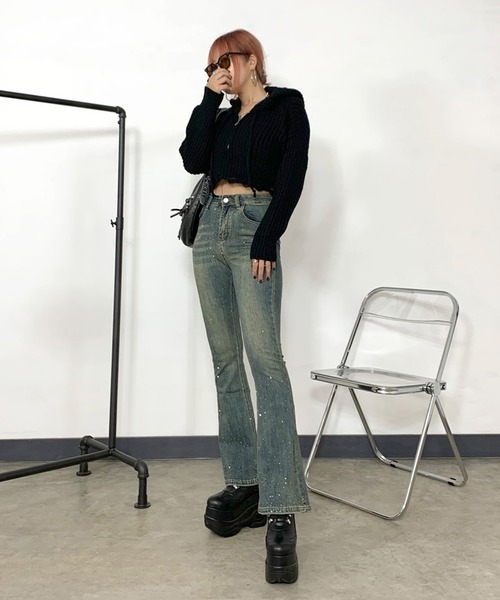 フレアパンツ　ストーン NO8892EW06428_5_l.jpg
