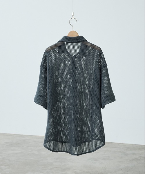 MESH H/S SHIRT（シャツ/ブラウス）｜WYM LIDNM（ウィム バイ