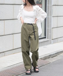 POLO BCS（ポロ ビーシーエス）の「【POLO BCS】ハイカウント　セミバギーパンツ ポロ刺繍　ウエストゴム（スウェットパンツ）」