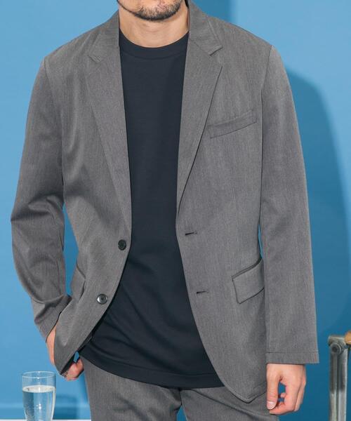 URBAN RESEARCH ROSSO MEN（アーバンリサーチロッソメン）の「『XLサイズあり』『UR TECH』防汚加工 スタンダードクルーネックTシャツ（Tシャツ/カットソー・メンズ・ネイビー/ホワイト/ブラック/グレー・SMALL/MEDIUM/LARGE/X-LARGE）」の15枚目の写真