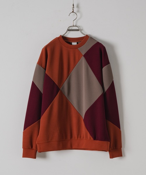 CASPER JOHN（キャスパージョン）の「Panel switch rattling sweat/パネルスイッチラトリングスウェット（スウェット・メンズ・カーキ/ブラック/テラコッタ・LARGE/MEDIUM/SMALL/X-SMALL）」の22枚目の写真